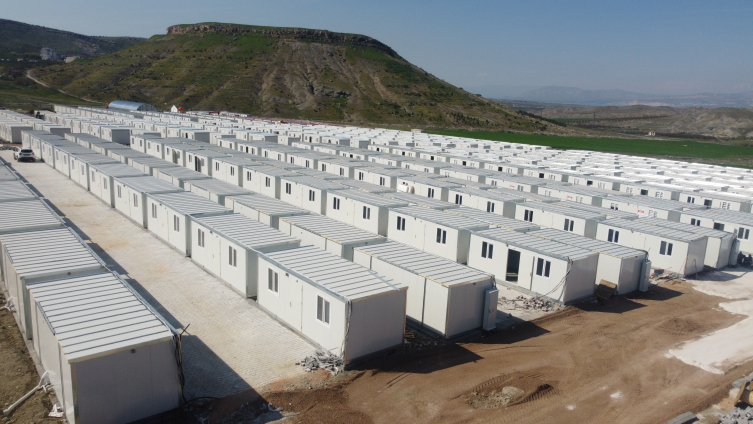 Kültür ve Turizm Bakanlığı'nca Malatya'da 1200 konteynerlik yaşam alanı kuruluyor